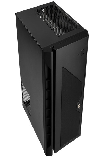 SilverStone SST-CS381 v1.1 Mini-ITX Storage, Black - SST-CS381 V1.1