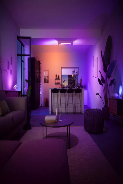 Philips White & Color Ambiance Centris Deckenleuchte weiÃƒÅ¸Ã¢â‚¬Â¢ 4er-Spot