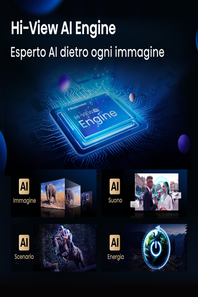 HISENSE 85U7Q 85" UHD MINI LED SMART TV - 85U7Q