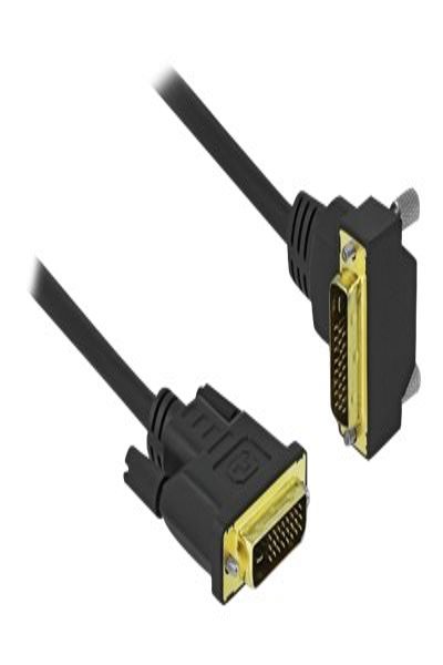Delock DVI-kabel - dubbel länk - 85895