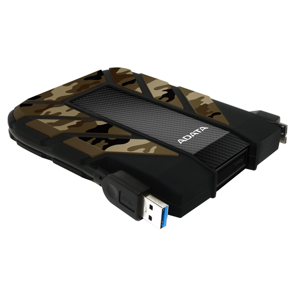 ADATA HD710M Pro 2TB extern hårddisk, USB 3.1, tålig - AHD710MP-2TU31-CCF
