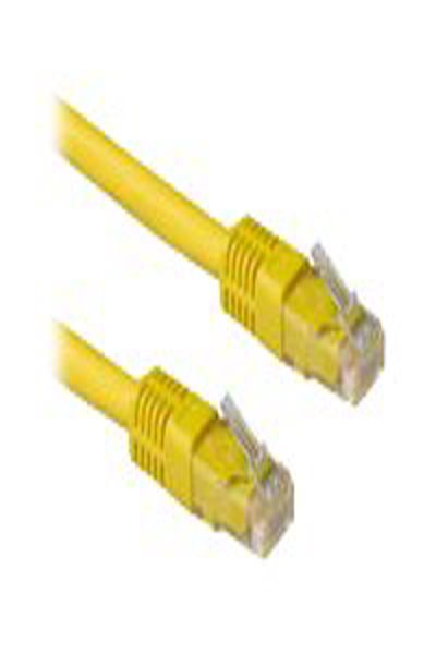 ACT Yellow 10 meter LSZH U/UTP CAT6A patch cable with RJ45 connectors - 10 m - Cat6a - U/UTP (UTP) - RJ-45 - RJ-45 - Yellow