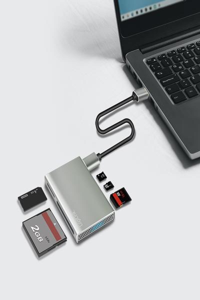 LogiLink USB 3.2 5-i-1 kortläsare - CR0048
