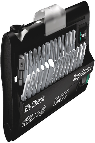Wera Bit-Check 30 Zyklop Mini 2 - 23 pc(s) - Phillips - PH 1 - PH 2 - PH 3 - TX10 - TX15 - TX20 - TX25 - TX30 - TX40 - 1/4 - 1/8 - 3/16 - 3/32 - 5/32 - Steel