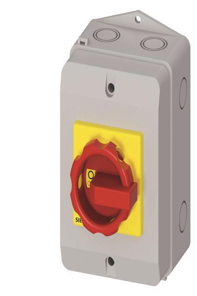 Siemens 3LD2264-1TC53 Main/Emergency-Off Switch 4P 32A