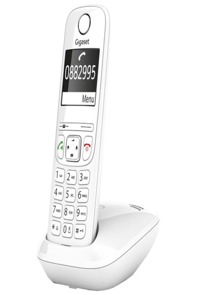 Gigaset AS690 DECT/Analogue Telephone White