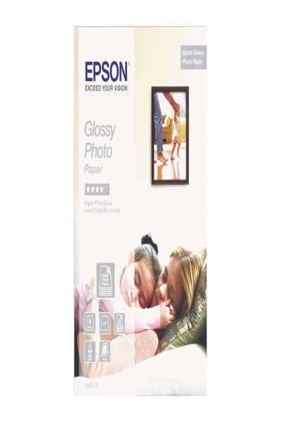 Papier photo brillant Epson - DIN A4 - 225g/m² - 20 Feuilles - 225 g/m² - 410 g - 1 pièce(s) - 220 mm - 300 mm - 7 mm