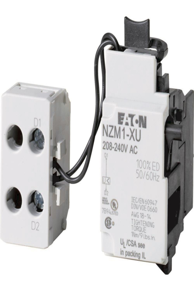 EATON 259452 NZM1-XU24DC déclencheur à minimum de tension 24 V CC