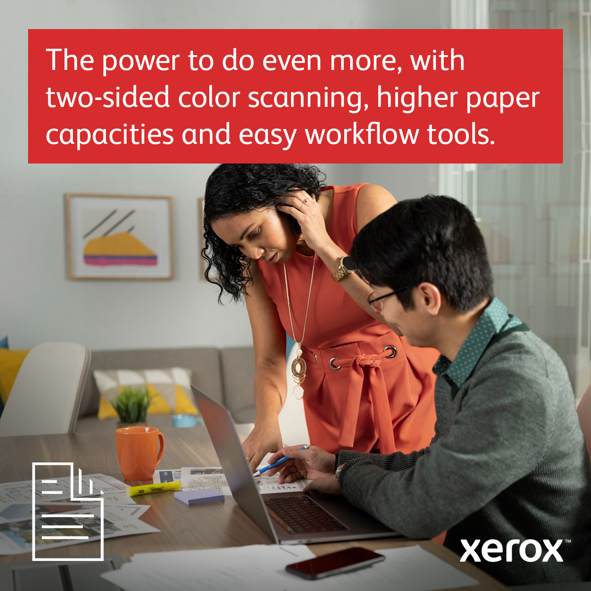 Xerox B225 A4 34ppm Wireless MFP - B225V_DNI