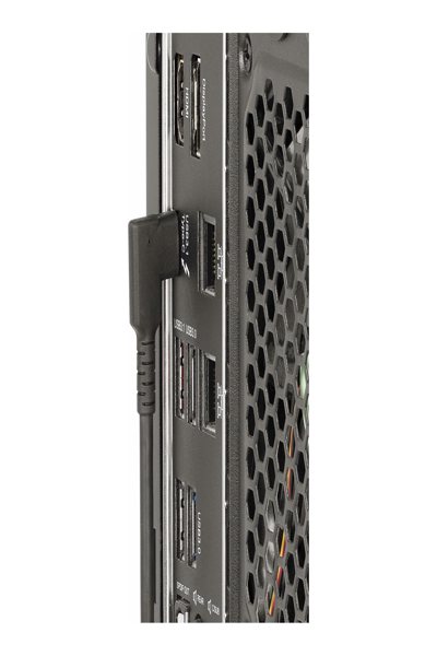 StarTech.com 2m robust rätvinklig USB-C-kabel - RUSB315CC2MBR