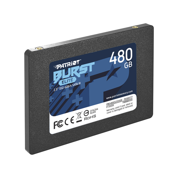 Patriot Burst Elite - 480 GB SSD - 2.5" - PBE480GS25SSDR
