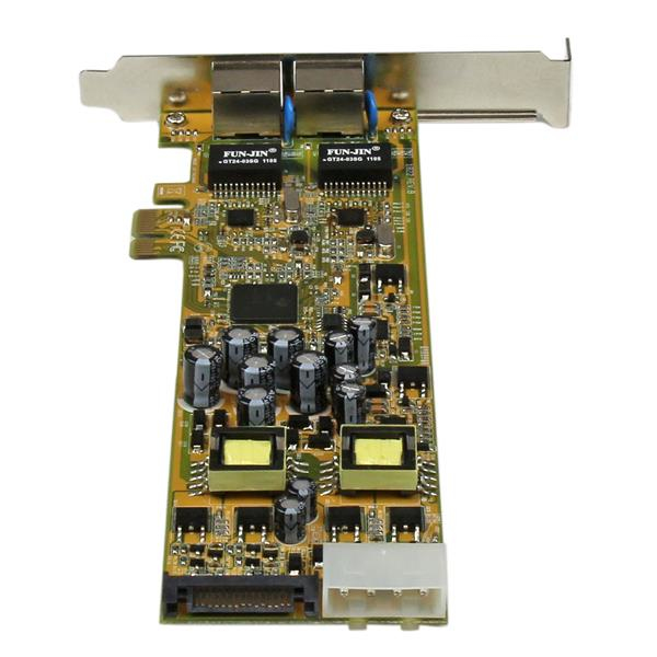 StarTech Dual Port PCIe Gigabit NIC PoE ST2000PEXPSE - ST2000PEXPSE