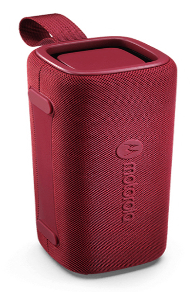 MOTOROLA SOLUTIONS ROKR 600 SPEAKER RED WATERPROOF