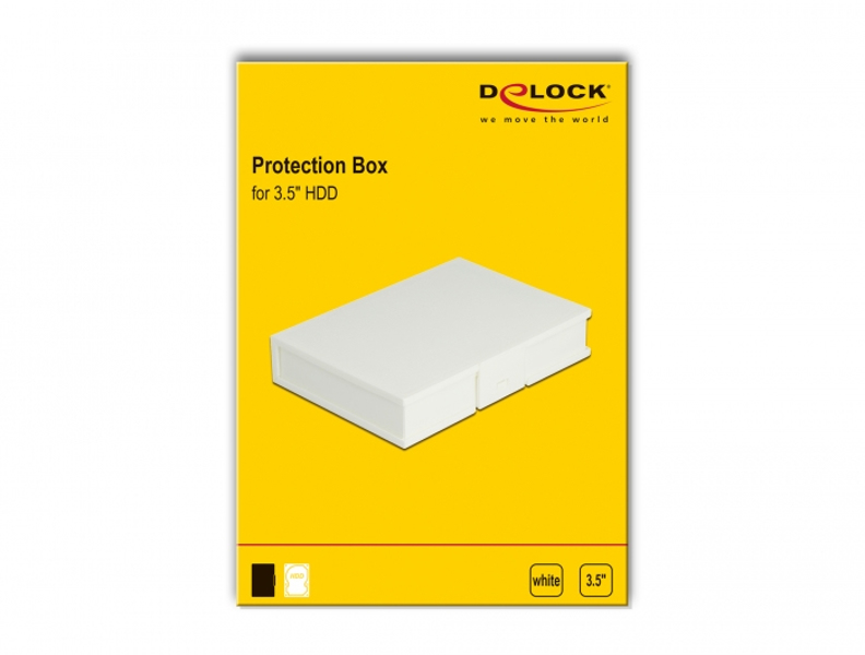 Delock Hard disk drive protective housing - 18371