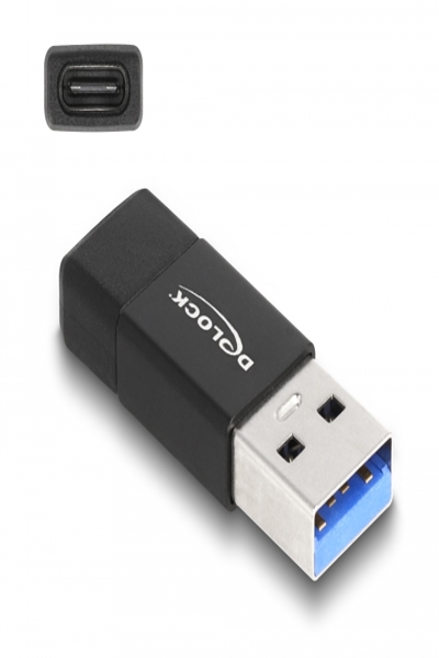 Delock USB adapter - USB Type A (M) to 24 pin USB-C (F) - 60001