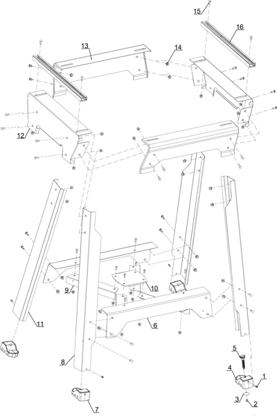 Einhell 4310620 - Aluminium - Noir - Rouge - CE - TUV - 340 mm