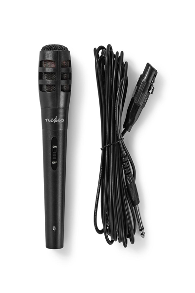 Câble micro cardioïde Nedis 5 m 80 Hz-12 kHz
