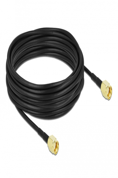 Delock Antenna cable - RP-SMA plug to RP-SMA plug - 90475