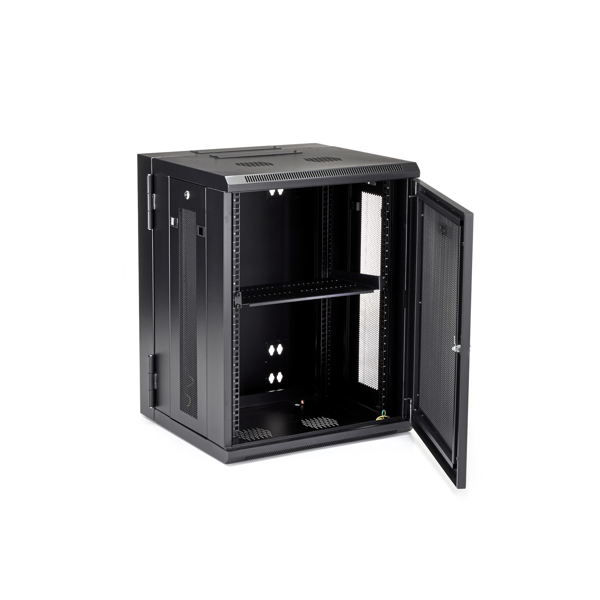 StarTech 15U Wall Mount Server Rack Up to 20in Deep - RK1520WALHM