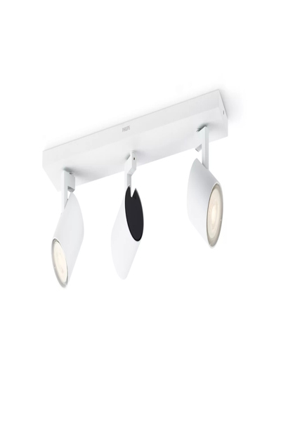Philips myLiving 5309331P0 - Recessed lighting spot - GU10 - 3 bulb(s) - LED - 10.5 W - 2700 K