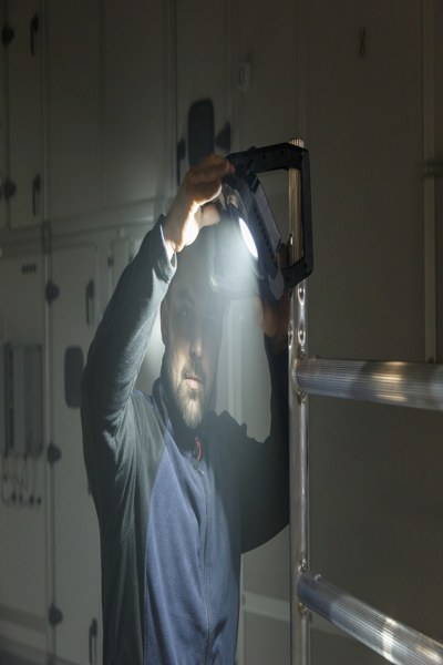 Brennenstuhl 1173070030, 50 W, LED, IP65, 6600 mAh, Svart, Grå, Fristående arbetslampa ljus - 1173070030