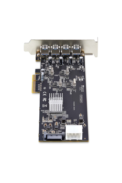 StarTech.com 4-portars USB-A PCIe-kort, USB 3.2 5 Gbps, 4x USB-kontroller - P5Q4A-USB-CARD