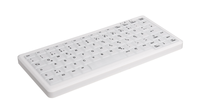 Cherry MedicalKey AK-C4110 - Tangentbord - USB - AK-C4110F-U1-W/US