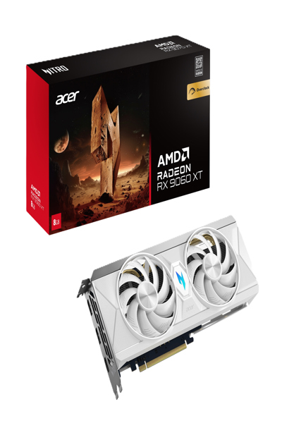 ACER NITRO AMD RX9060 XT OC 8GB GRAPHICS CARD