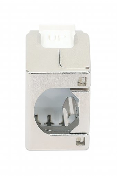 Intellinet Cat8.1 40G skärmad verktygslös Keystone-jack - 771887