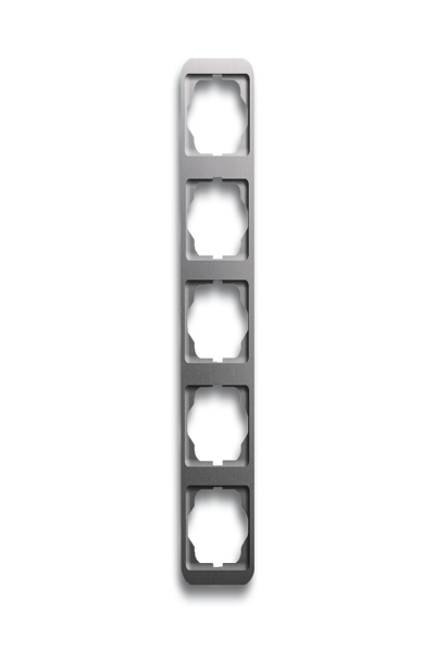BUSCH JAEGER Rahmen 5-fach platin senkr. alpha 1735-20