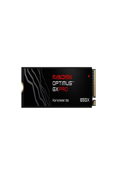 SanDisk Optimus GX PRO 850X - SSD - encrypted - 1 TB - internal - M.2 2280 S3-M (M.2 2280 S3-M) - PCIe 4.0 x4 (NVMe) - TCG Opal Encryption 2.01 - SDSP81100TAN-000E0