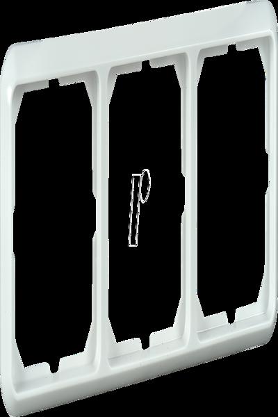 Schneider 204304, Blanc, Duroplast, Sans vis, Schneider, IP20, 80 mm