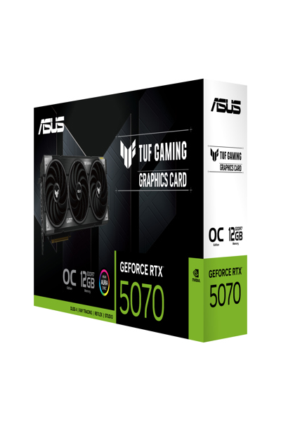 ASUS TUF Gaming GeForce RTX 5070 OC Edit. 12 GB GDDR7 - Graphics card - 90YV0LZ0-M0NA00