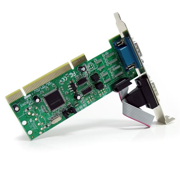 StarTech 2 Port Serial RS422/485 PCI Card 161050 UART - PCI2S4851050