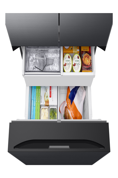 Samsung RF24BB620EB1, Frittstående, Fransk dør, Rustfritt stål, Herdet glass, Venstre/høyre, 674 L - RF24BB620EB1EF