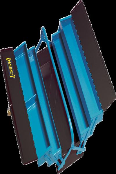 Boîte à outils HAZET 190L noire/bleue