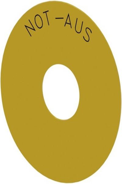 Siemens 3SU1900 E-Stop Push Button Sign