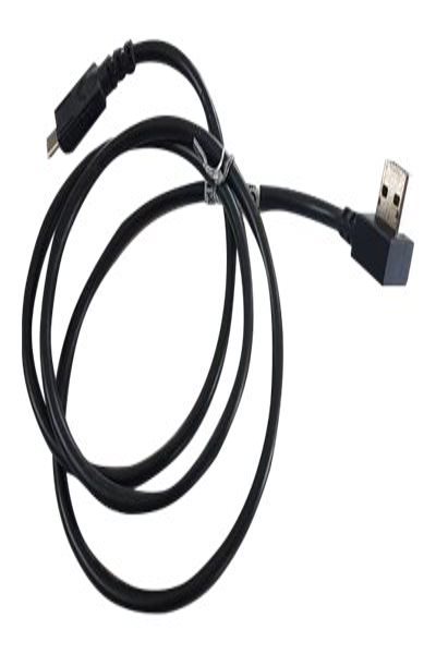 Câble USB Zebra - USB (M) coudé vers USB-C (M) 24 broches