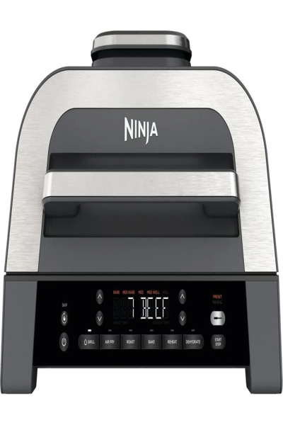 SharkNinja Ninja DG551EU, friteuse à air chaud, 3,8 L, simple, noir, argent, tactile, autonome