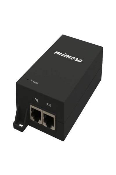 Injecteur PoE Gigabit Mimosa 24 V 1,2 A pour C6X sans cordon d'alimentation européen, 502-00030