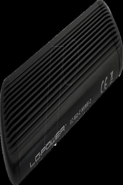 LC-M2-C-NVME-2: M.2 SSD Enclosure, USB 3.1 - LC-M2-C-NVME-2