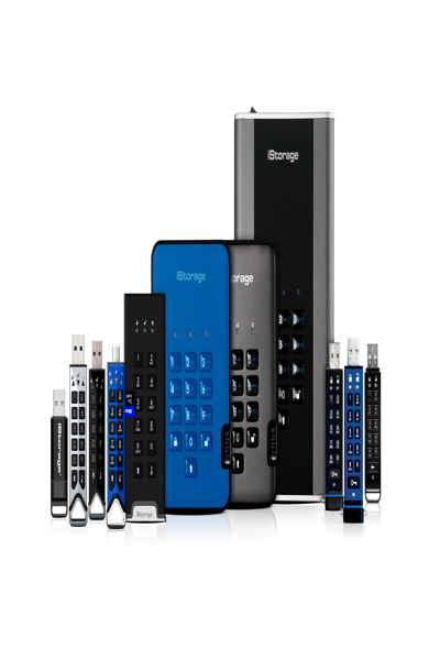 Disque iStorageAshur Pro2 SSD 256 bits Certifié FIPS de 8 To