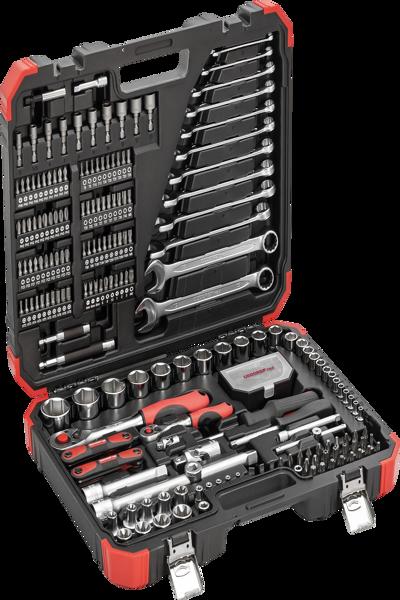Jeu de douilles Gedore 1/4"+1/2" 232 pièces 3300185