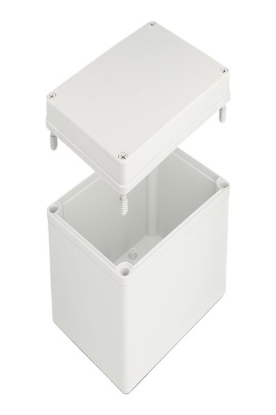 Delock Surface mounted box - gray - 60445