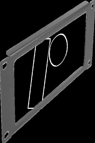 Delock Blank panel - black - 2U - 66673