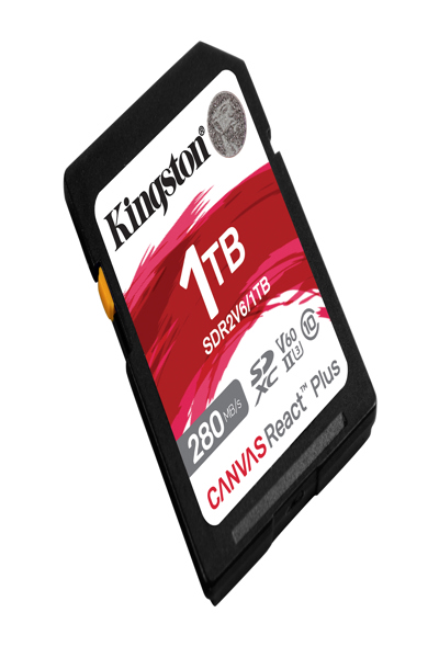 Kingston Canvas React Plus 1TB SDXC UHS-II V90 High Speed ​​Memory - SDR2V6/1TB
