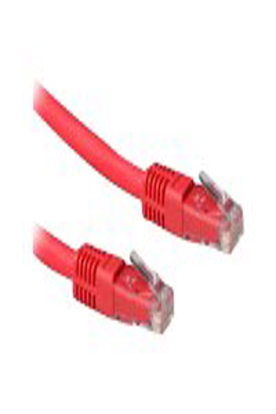 ACT Red 7 meter LSZH U/UTP CAT6A patch cable with RJ45 connectors - 7 m - Cat6a - U/UTP (UTP) - RJ-45 - RJ-45 - Red