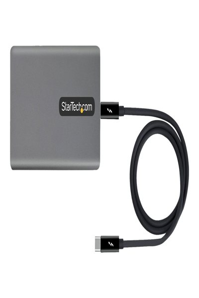 StarTech.com Thunderbolt 3 till Ethernet-adapter, 10 GbE, Multi-Gigabit, Thunderbolt 3 till RJ45 nätverksadapter, 10 GBASE-T/5-2.5 GBASE-T NIC, TB3/TB4 10G nätverksadapter med TB3-certifierad kabel, TB3 10 GbE, Win/Mac (TB310G2) - TB310G2