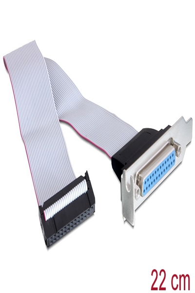 Delock Low Profile Slot Bracket > 1 x Parallel - 84476