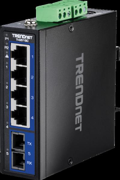 TRENDnet TI-G51SC 5-PORTARS HÄRDAD INDUSTRIELL - TI-G51SC